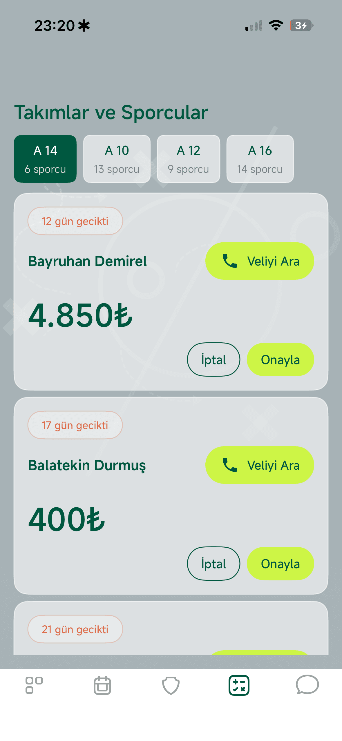 Ödeme Durumunu Filtreleyin